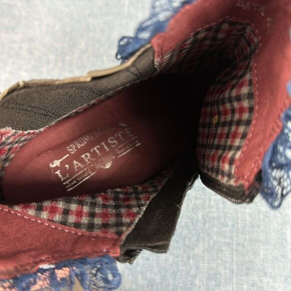 Spring Step L'Artiste Bata Leather Round Toe Ankle Boots Size 9.5/10 - Picture 9 of 10